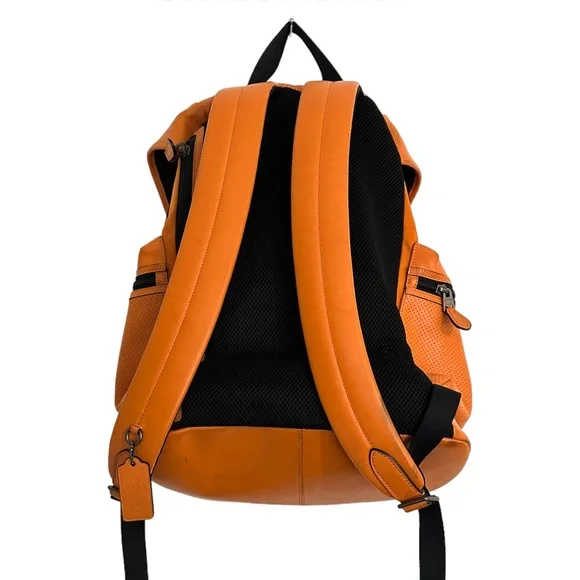 Orange coach backpack - Picture 2 of 7